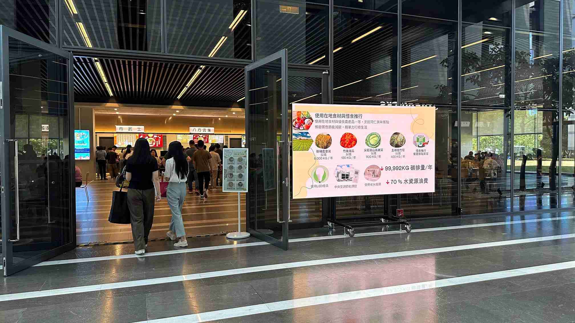  888.BY集团电子游戏从日常办公环境出发，，，于总部大楼员工餐厅推广低碳饮食、、、、发起减碳挑战等，，，，由内而外引导员工反思及改变个人日常行为，，，，将公司转型成推动永续发展的重要场域