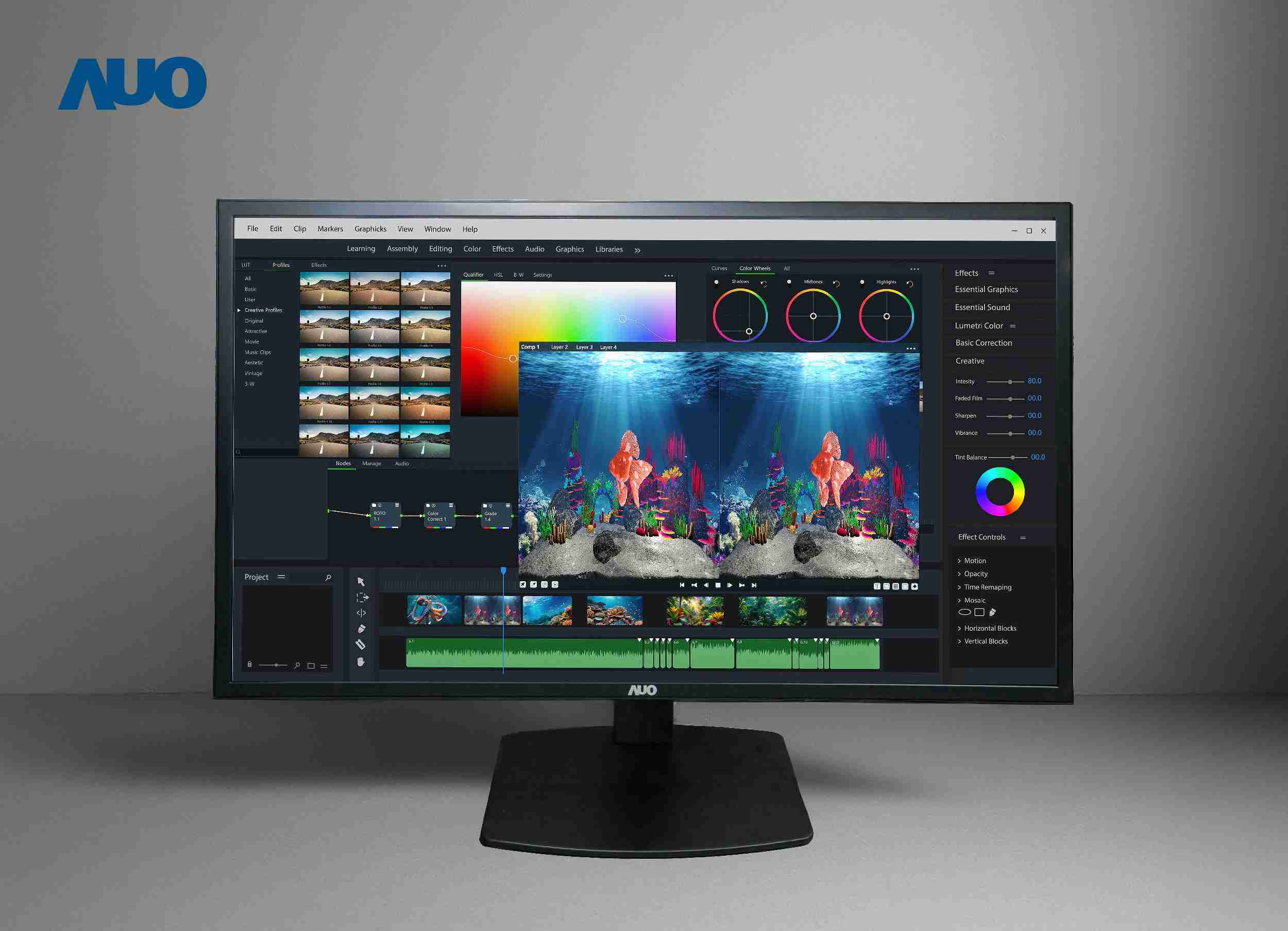 888.BY集团电子游戏开发32吋2D/3D专业桌上型显示器，，，，拥有8K4K超高分辨率，，并以低串扰算法优化3D显示效果，，，搭载自动眼球追踪功能，，，能实时调整3D图像，，进行实时2D与3D无缝共存窗口，，，，提供图像设计工作者突破二维接口的崭新工作氛围与效率